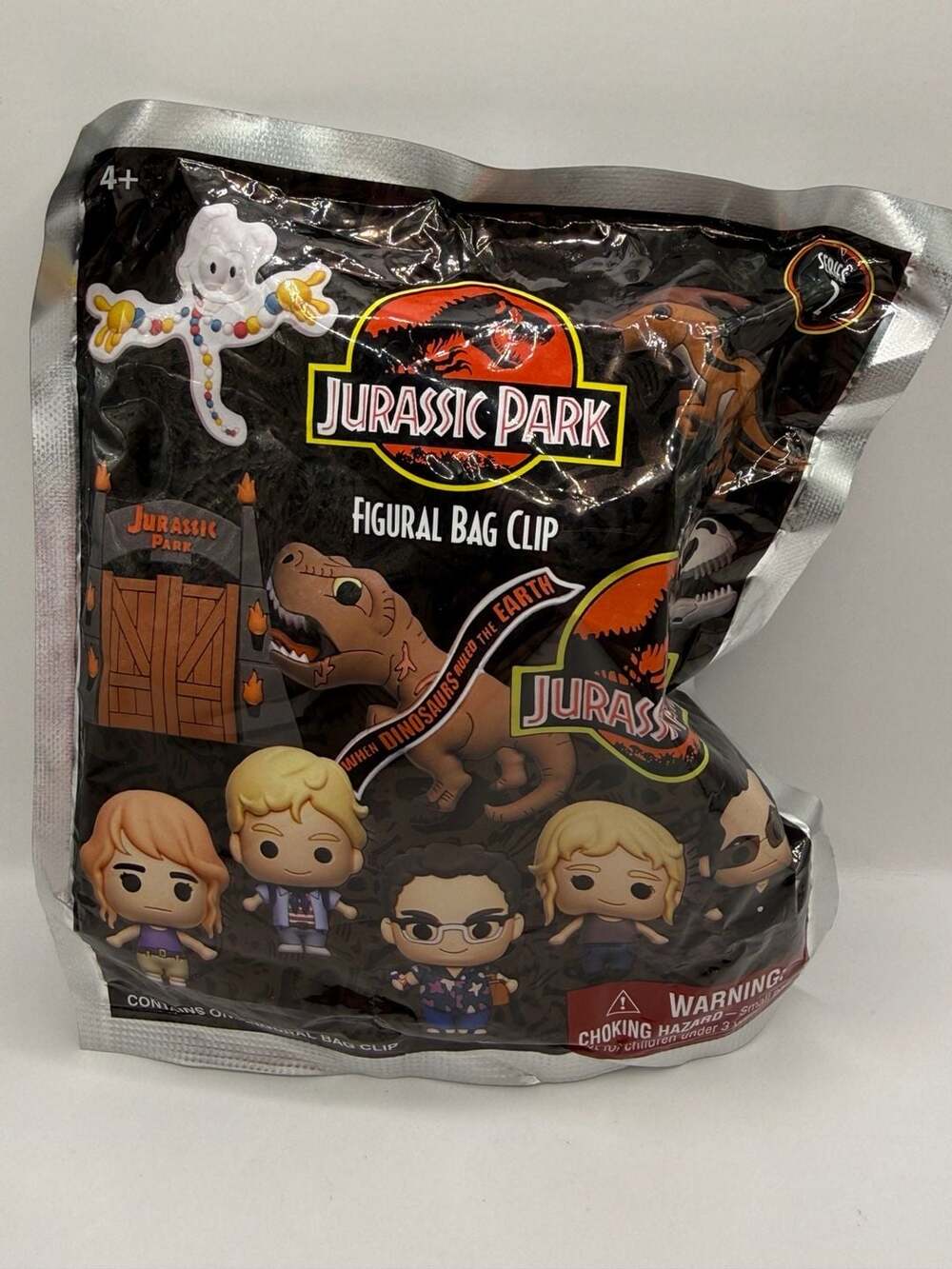 Monogram Jurassic Park Series 2 3D Foam Figural Bag Clip Blind Bag